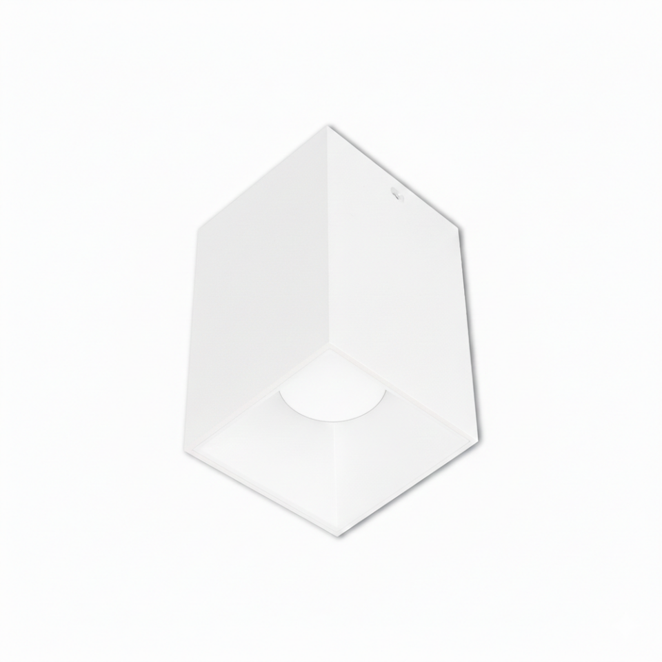 ACK AH12-07500 Beyaz Kasa - Beyaz Sıva Üstü Dekoratif Armatür