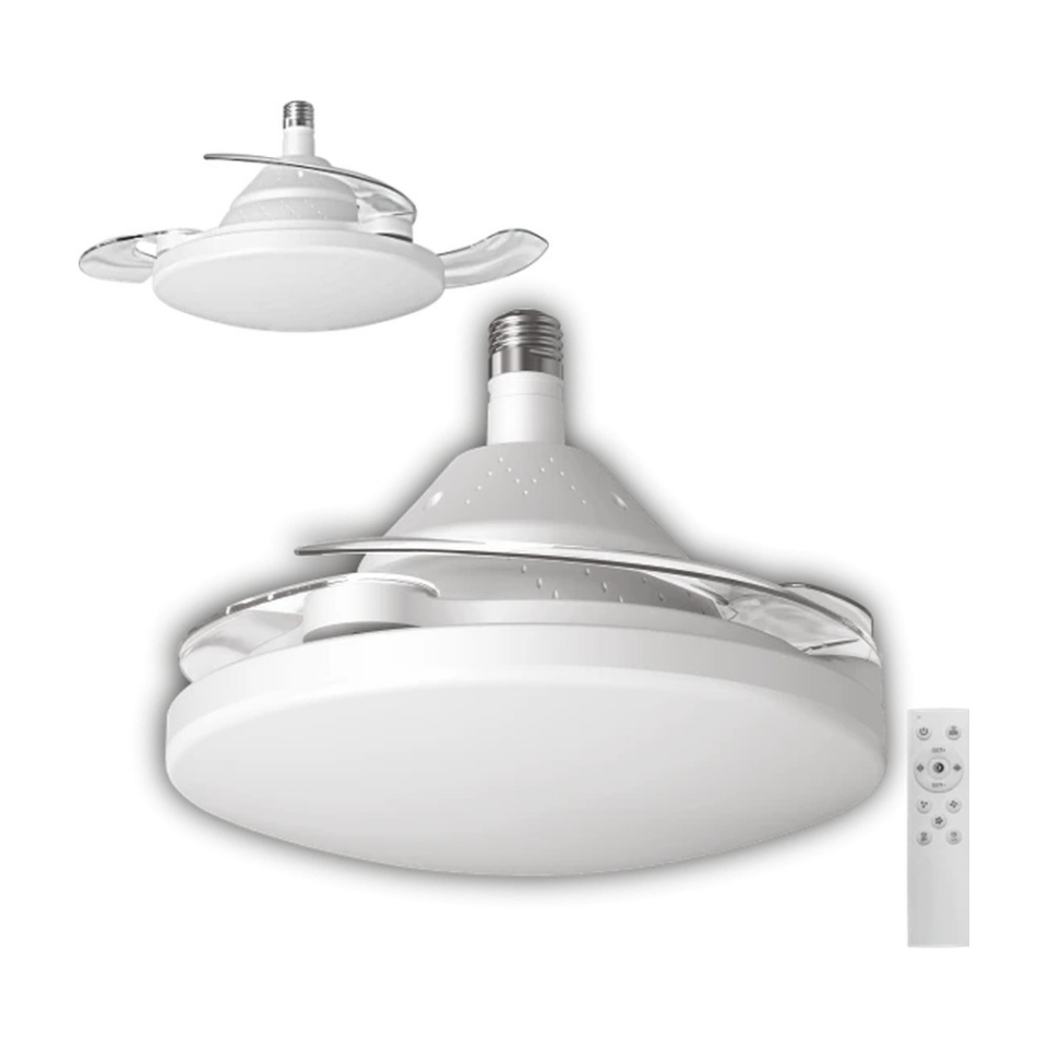 CATA CT-1156 Dolunay Fan LED Ampul Hayalet Pervaneli Beyaz