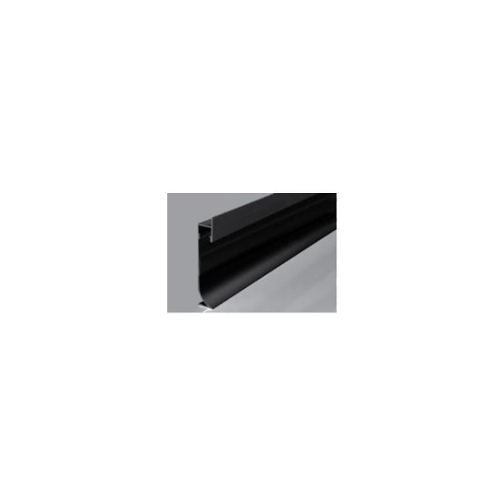 Forlife Alüminyum Led Kanallı Siyah Süpürgelik FL-8551 S