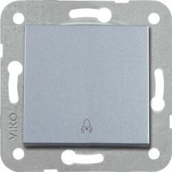 Viko Artline Novella/Trenda Gümüş Zil Anahtarı Düğme (Mekanizma Hariç) 92605006