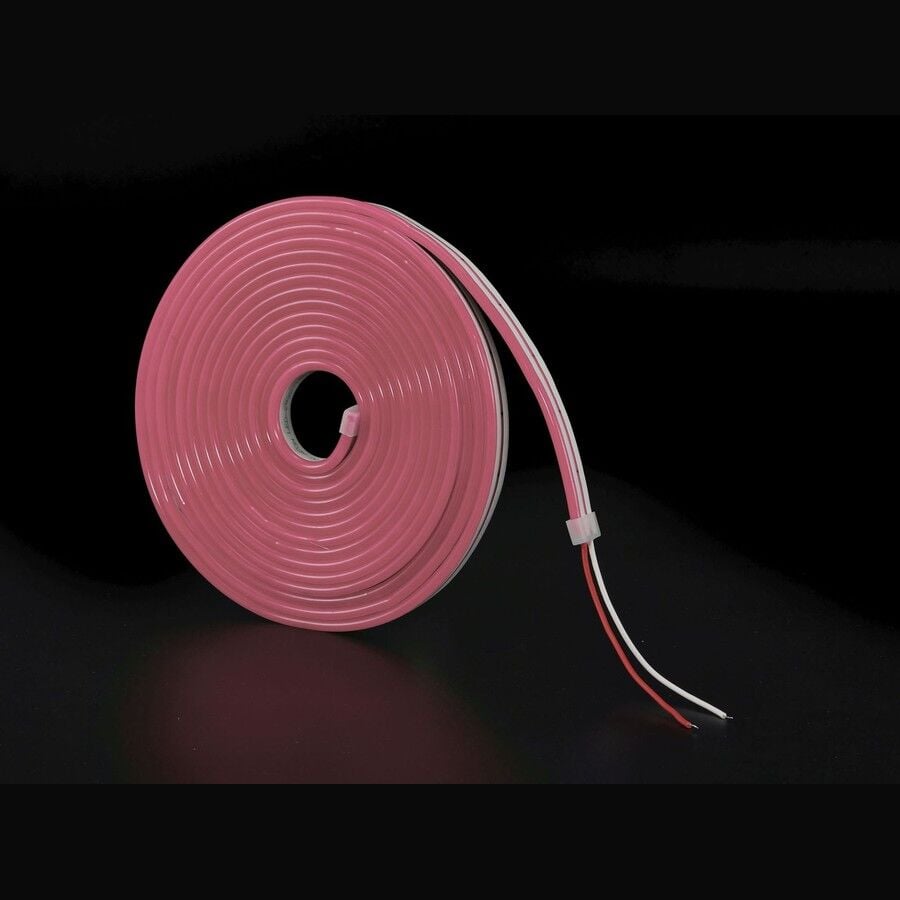 NOAS YL42-0128 12V Pembe Işık Neon LED - 5 Metre