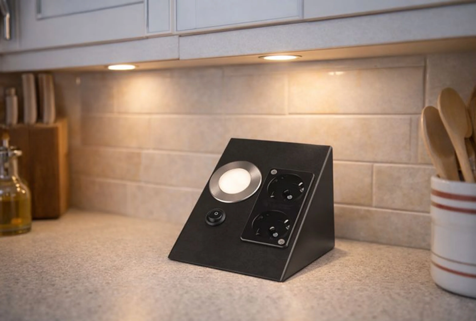 CATA CT-5110G Tezgah Altı Çift Prizli Aydınlatma GünIşığı