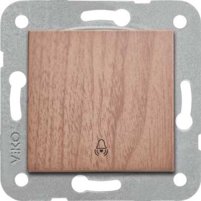 Viko Artline Novella/Trenda Ceviz Zil Anahtarı Düğme (Mekanizma Hariç) 92615106