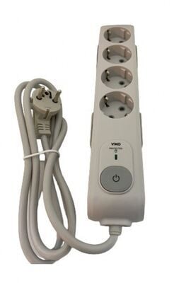 Viko Multi-Let 4 Lü Akım Korumalı + Çocuk Korumalı Grup Priz 1,5 mt 90117630