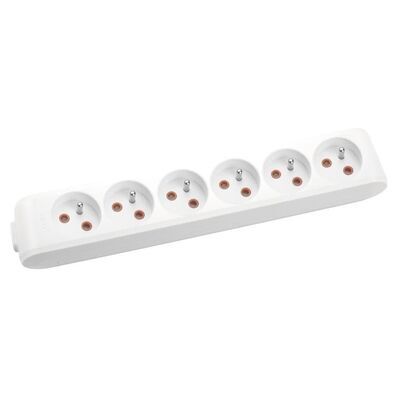 Viko Multi-Let Altılı Grup Priz Klemensli Ups Beyaz (Çocuk Korumalı) 90110600