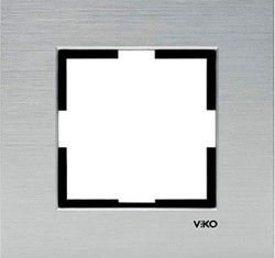 Viko Artline Novella Eloxal Tekli Gümüş Çerçeve 92192321