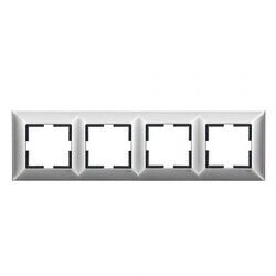 Viko Artline Trenda Metal Krom Dörtlü Çerçeve 92190814