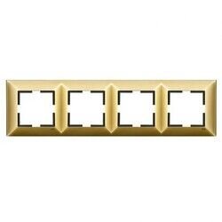 Viko Artline Trenda Metal Gold Dörtlü Çerçeve 92190834