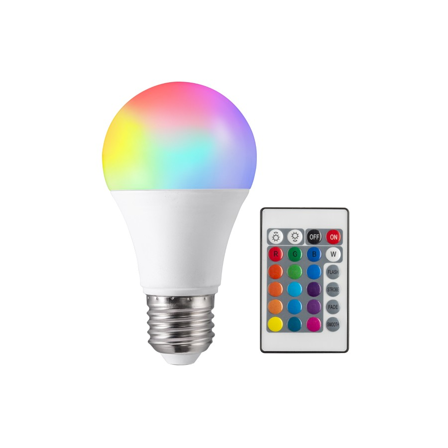 NOAS YL95-9029 9W Dim Edilebilir Hafızalı RGBW Kumandalı Ampul