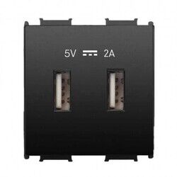 Viko Artline Novella/Trenda N/T Siyah Usb Priz Kapak 5V-2A 92605509