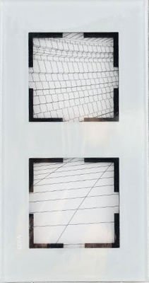 Viko Artline Novella Cam Düz Beyaz İkili Çerçeve 92192242