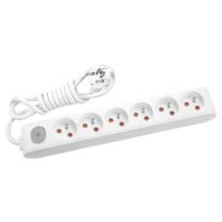 Viko Multi-Let Altılı Grup Priz Anahtarlı Topraklı Ups 2 Metre (Çocuk Korumalı) 90119602
