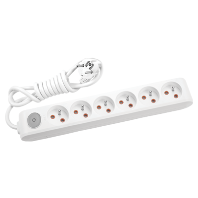 Viko Multi-Let Altılı Grup Priz Anahtarlı Topraklı Ups 2 Metre (Çocuk Korumalı) 90119602