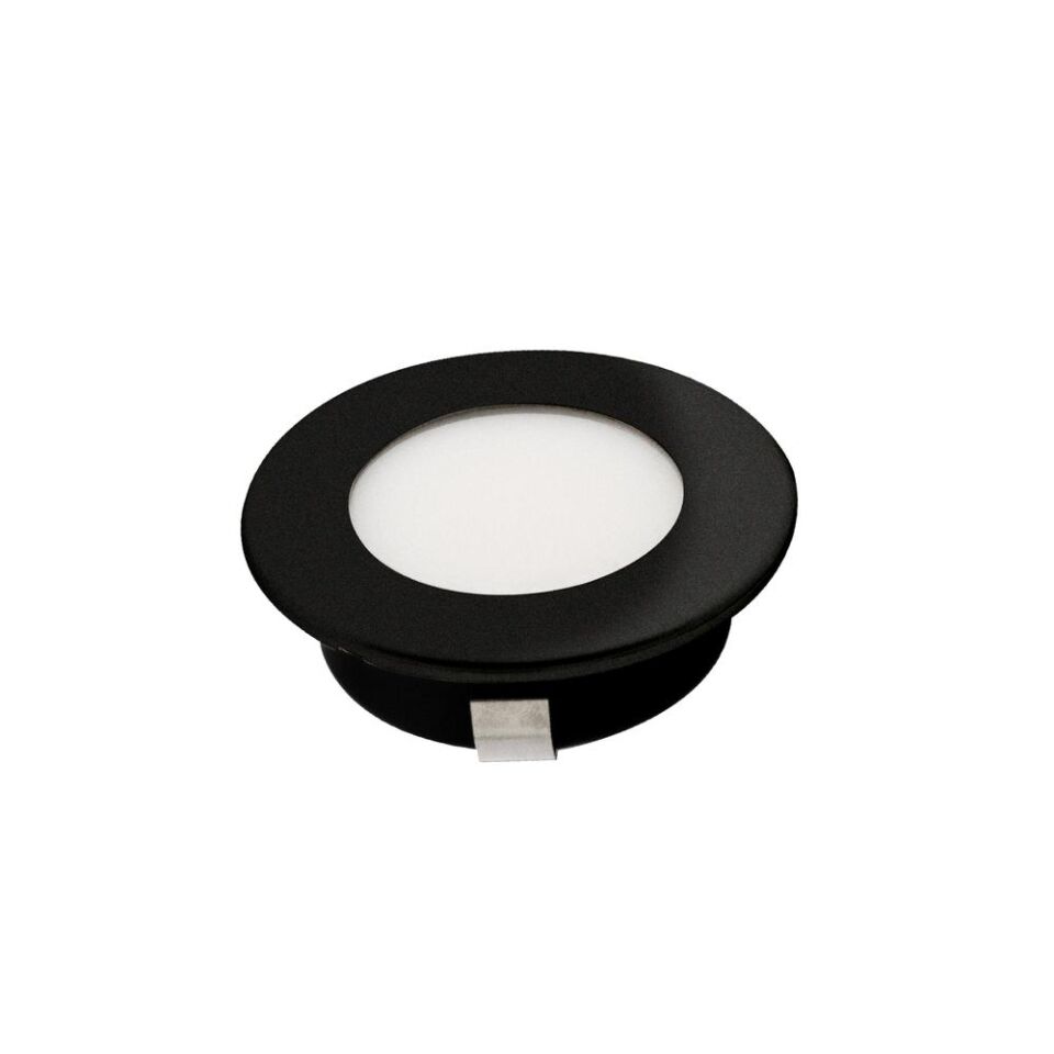 ACK AH07-01231 2,5W 3000K Sıva Altı LED Spot Armatür Siyah