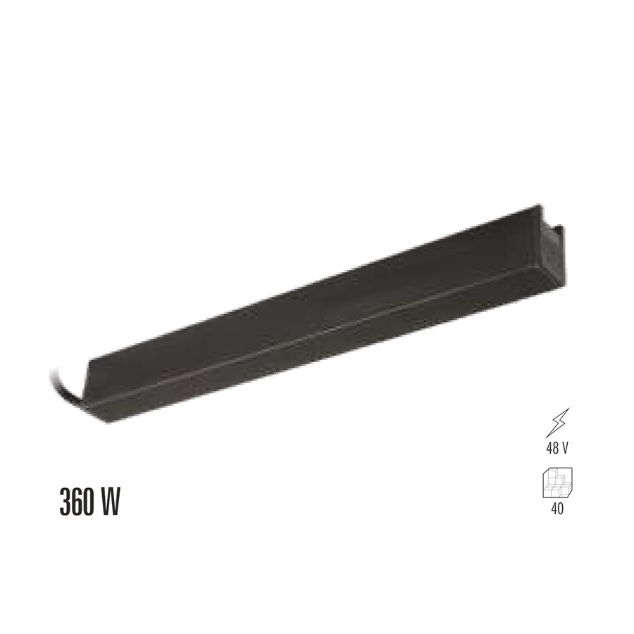 CATA CT-2777S 48v Magnet Trafo (360W) (Siyah Kasa)