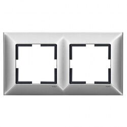 Viko Artline Trenda Metal Krom İkili Çerçeve 92190812