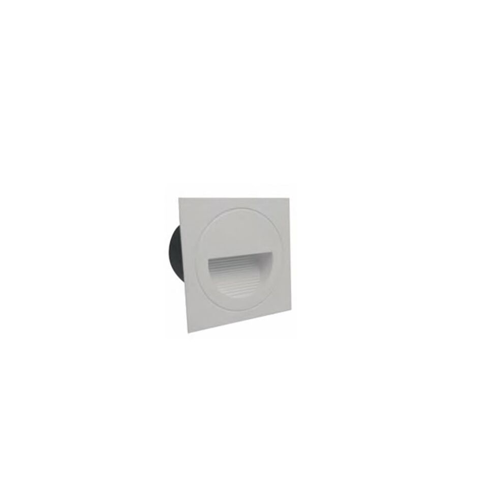 Forlife Döküm Kasa Merdiven Ve Koridor Aydınlatma Armatürü 3W 3200K Gün Işığı FL-2291 B