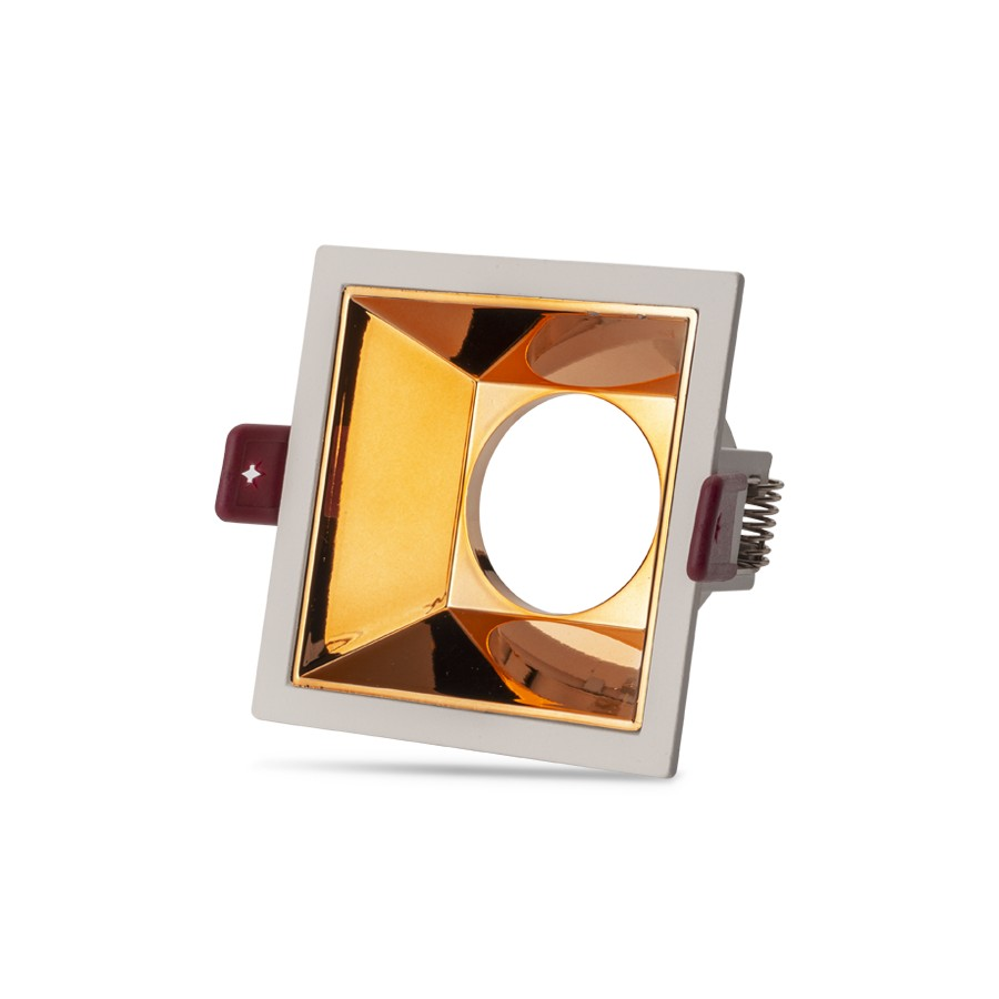 NOAS YL60-3402 Aras Beyaz-Rose Kare Dekoratif Boş Kasa