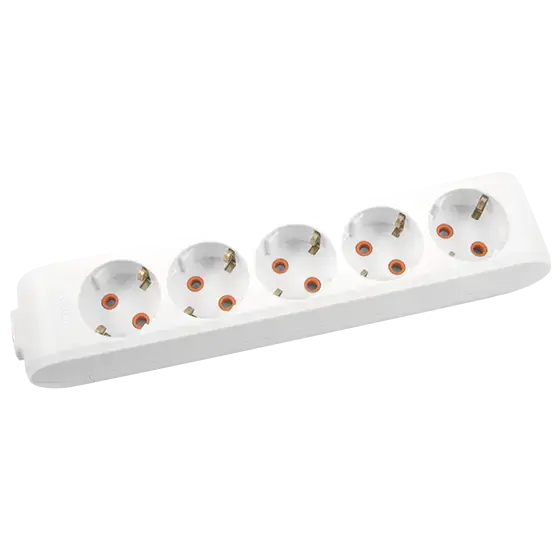Viko Multi-Let Beşli Grup Priz Topraklı Klemensli Beyaz (Çocuk Korumalı) 90113500
