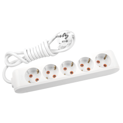 Viko Multi-Let Beşli Grup Priz Topraklı 2 Metre Beyaz (Çocuk Korumalı) 90113502