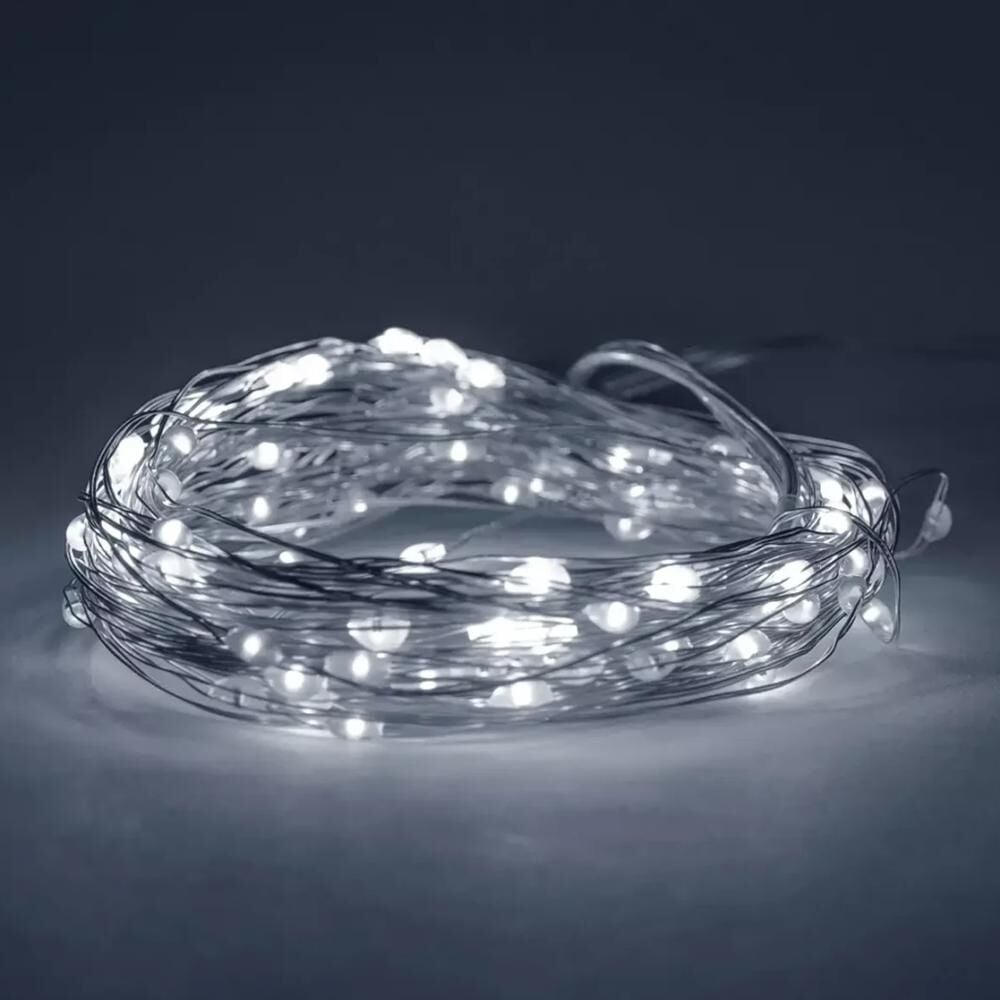 ACK AS90-00993 10mt Pilli LED Süsleme Işığı 6500K