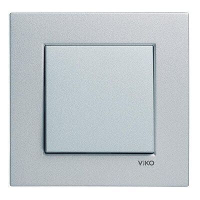 Viko Artline Novella/Trenda Gümüş Boşluk Kapağı Kapak (Mekanizma Hariç) 92605026