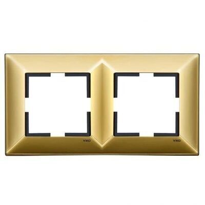 Viko Artline Trenda Metal Gold İkili Çerçeve 92190832