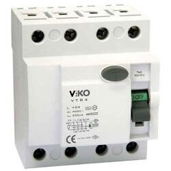 Viko - VTR4-63300 4x63A 300mA Ac Tip Kaçak Akım Rölesi