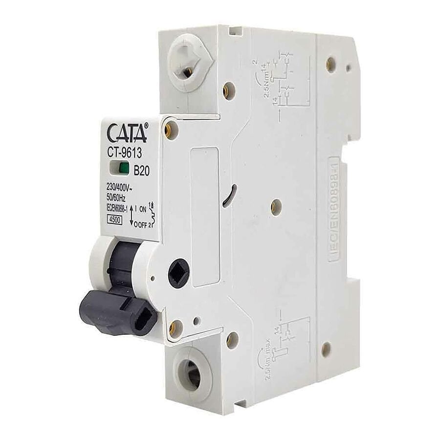CATA CT-9613 20 Amper Sigorta B Tip ( Monofaze )
