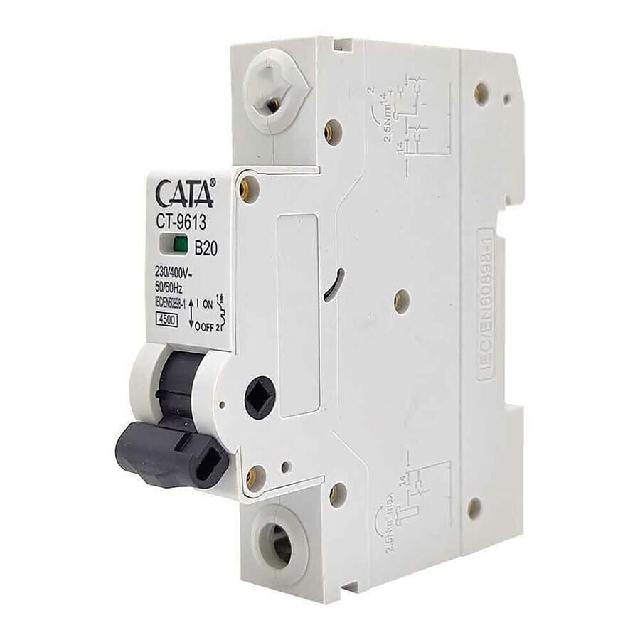 CATA CT-9613 20 Amper Sigorta B Tip ( Monofaze )