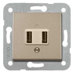 Viko Artline Novella/Trenda Bronz Usb Priz Kapak 5v- (Mekanizma Hariç) 92605209