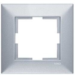 Viko Artline Trenda Gümüş Tekli Çerçeve 92190701