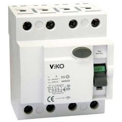 Viko - VTR4-3230 4x32A 30mA Ac Tip Kaçak Akım Rölesi