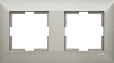 Viko Artline Trenda Antrasit İkili Çerçeve 92190732