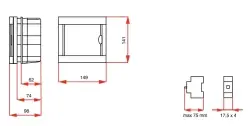 Viko Sıvaaltı Sigorta Kutusu 4-Lü 90912004