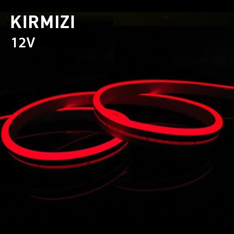 CATA CT-4555K 12V Kırmızı Neon LED 5 Metre