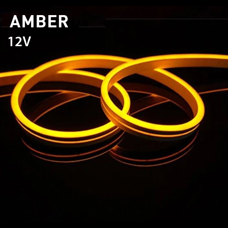 CATA CT-4555A 12V Amber Neon LED 5 Metre