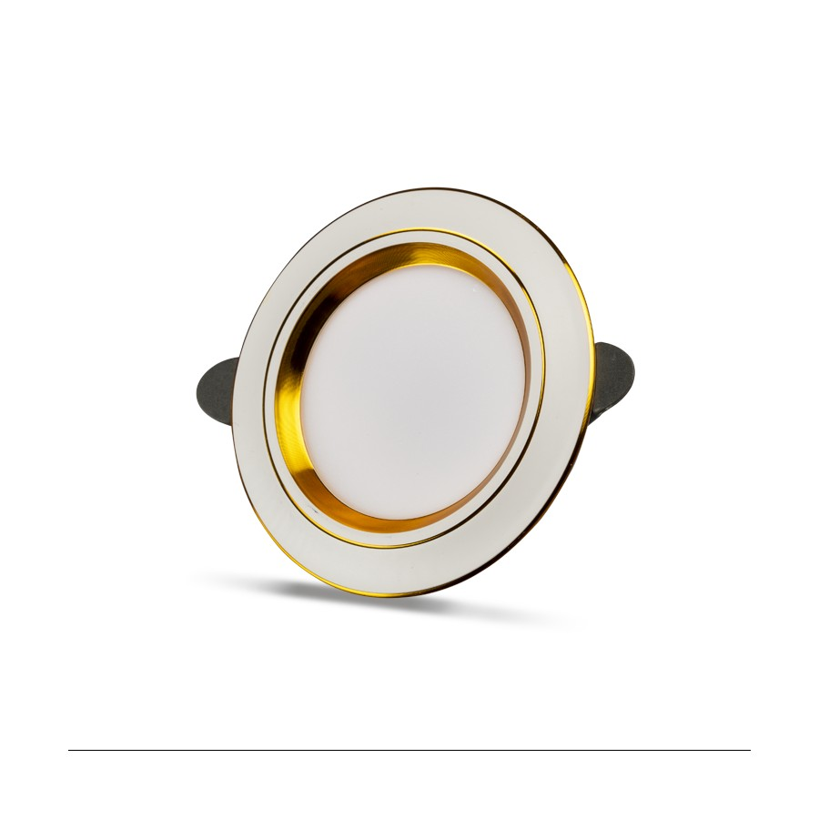 NOAS YL38-0520 5W 3 Farklı Işık Rengi White+Gold Kasa Sıva Altı Spot