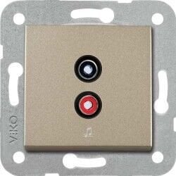 Viko Artline Novella/Trenda Bronz Müzik Yayın Prizi Kapak 92605237