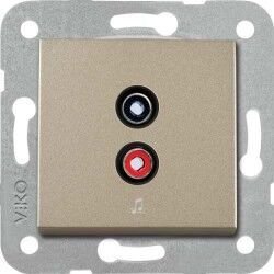Viko Artline Novella/Trenda Bronz Müzik Yayın Prizi Kapak 92605237
