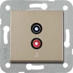 Viko Artline Novella/Trenda Bronz Müzik Yayın Prizi Kapak 92605237