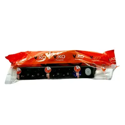Viko Multi-Let Altılı Grup Priz Anahtarlı Topraklı 5 Metre Siyah (Çocuk Korumalı) 90137605