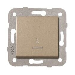 Viko Artline Novella/Trenda Bronz Işık Vavien Düğme 92605263