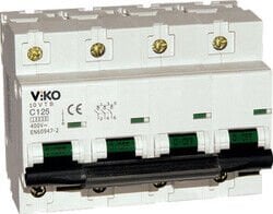 Viko - 10VTB-4C63 4x63A 10K-kA C Tipi Otomatik Sigorta