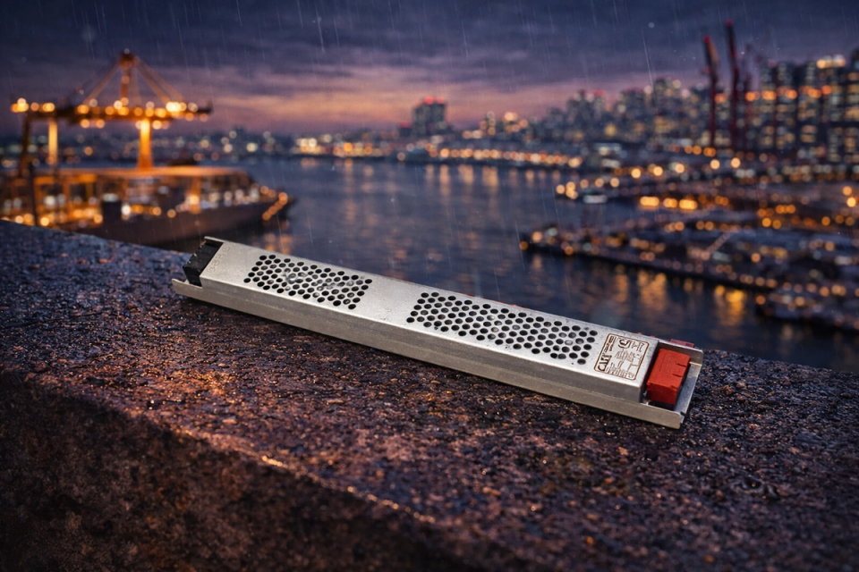 CATA CT-2678 30 Amper Şerit 12V LED Trafo (360W) (Süper Slim Fansız)