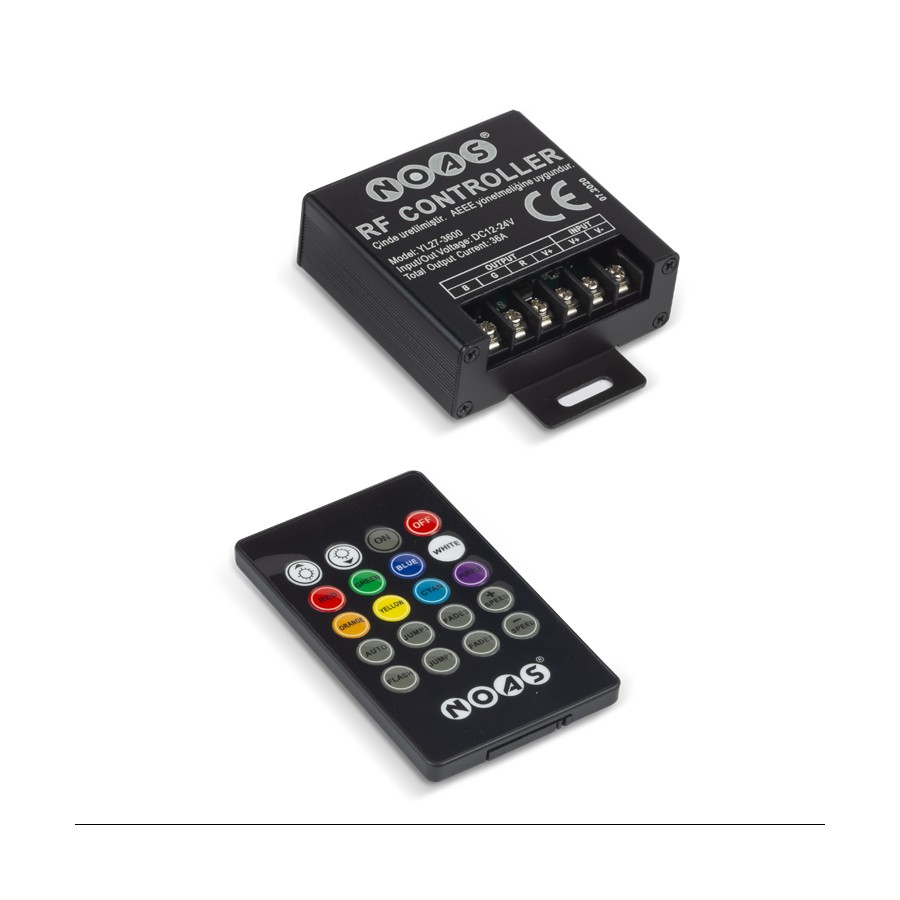 NOAS YL27-3600 12-24V 36A RF RGB Kumanda