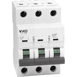 Viko - 6VTB-3C63 3x63A 6kA C Tipi Otomatik Sigorta