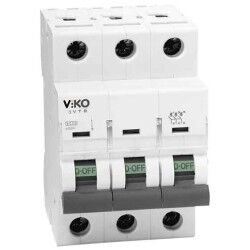 Viko - 10VTB-3C16 3x16A 10kA C Tipi Otomatik Sigorta