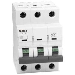 Viko - 10VTB-3C16 3x16A 10kA C Tipi Otomatik Sigorta