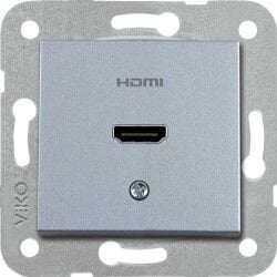 Viko Artline Novella/Trenda Gümüş Hdmı Konnektör Kapak (Mekanizma Hariç) 92605011